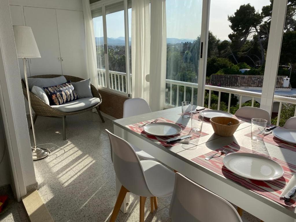 Apartamento Rosarioyemma - Primera Linea De Playa Con Vista Mar Javea Ngoại thất bức ảnh