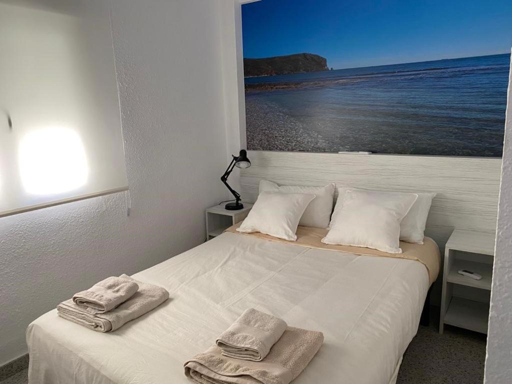 Apartamento Rosarioyemma - Primera Linea De Playa Con Vista Mar Javea Ngoại thất bức ảnh