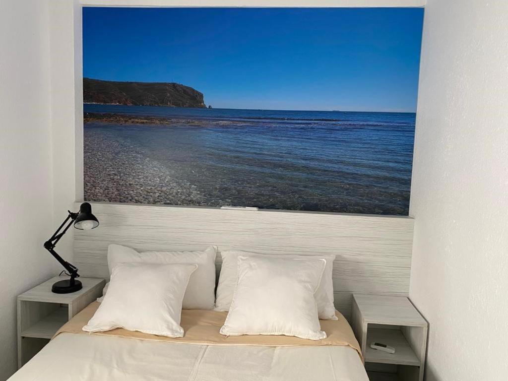 Apartamento Rosarioyemma - Primera Linea De Playa Con Vista Mar Javea Ngoại thất bức ảnh
